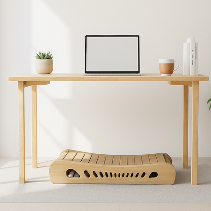 FlowWalker™ – Natural Wood Walking Pad