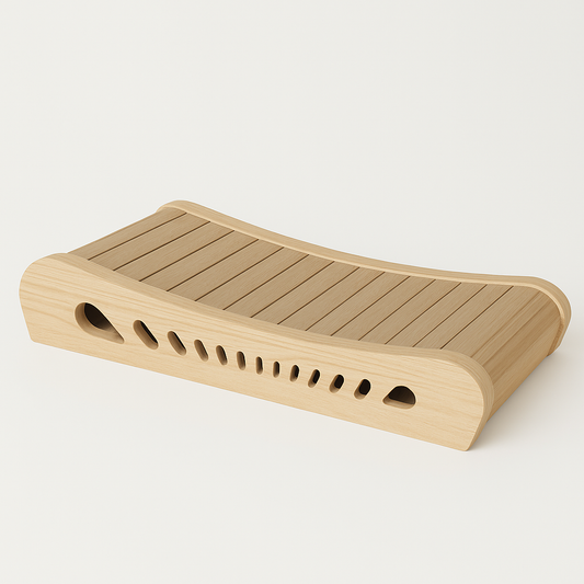 FlowWalker™ – Natural Wood Walking Pad
